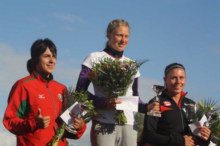Heptathlon podium, Woerden Netherlands, (2012)