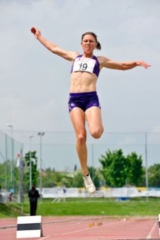 Long Jump in the 2012 Multistars heptathlon, Desenzano Italy